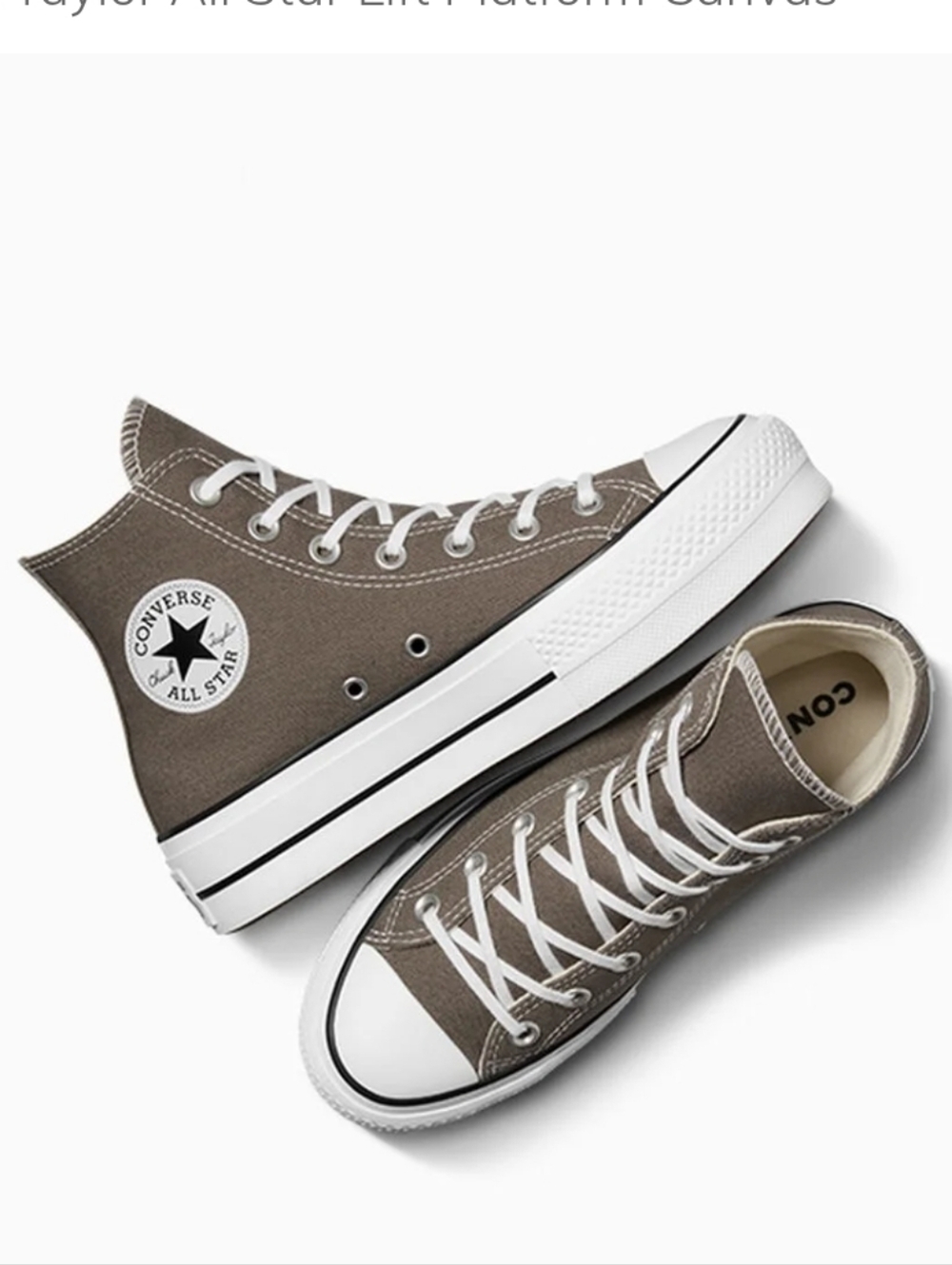 Converse Chuck Taylor All Star Lift Platform Canvas - 6.5
